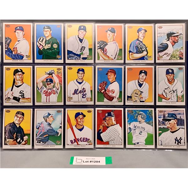 (24) Scarce Short Print MLB Baseball Cards Including 15x Rookie Cards!