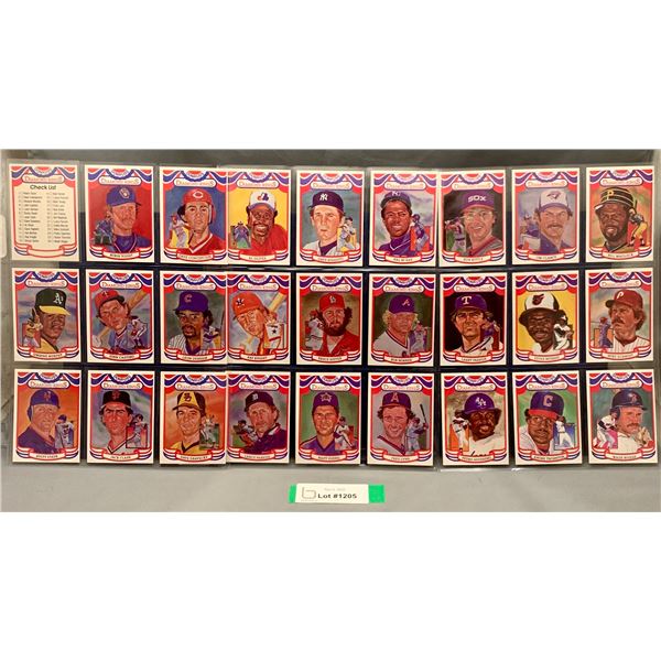 (27)Rare Complete Set - 1984 Vintage Donruss Diamond Kings