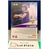 Image 2 : J.J. McCarthy Rookie NFL Football Card - Minnesota Vikings Insert card