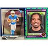 Image 2 : (5) NFL Football Rookie Cards: Jayden Daniels; Polk; Ward; Rice - HOT LOT!