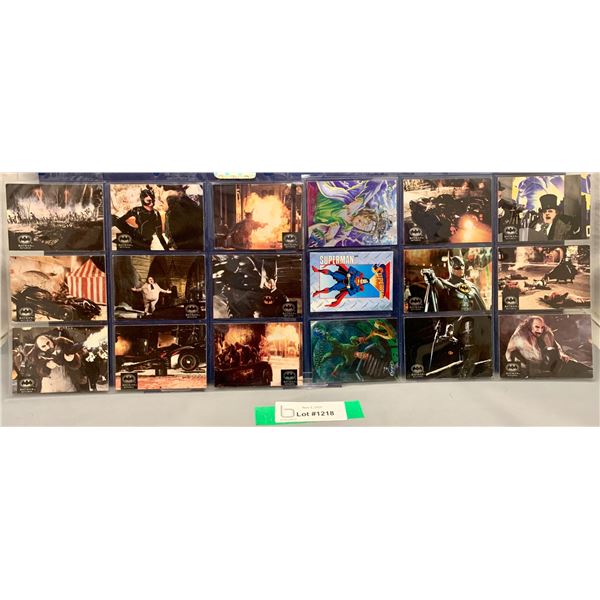 (18)Batman Returns! Keaton, DeVito - With Bonus Vintage Superman & Chromes