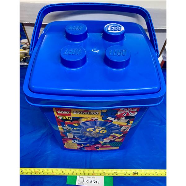 Vintage LEGO System Large Storage case / Box With Handle - MINT!