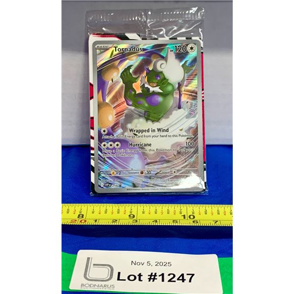 POKEMON - Sealed Tornadus SVPEN210 Rare Promo Card with Dividers