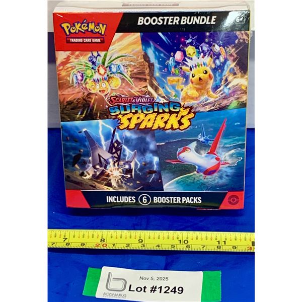 POKEMON - Scarlet & Violet Surging Sparks Sealed Booster Pack - NIB
