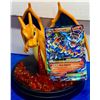 Image 2 : POKEMON - Ultra Rare MEGA Charizard EX Holo #12/83 & Pokemon Centre Charizard 6' x 6' Figurine - Bot