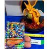 Image 3 : POKEMON - Ultra Rare MEGA Charizard EX Holo #12/83 & Pokemon Centre Charizard 6' x 6' Figurine - Bot