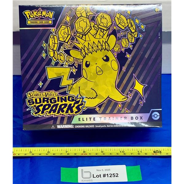 POKEMON - Scarlet & Violet Surging Sparks Sealed Elite Trainer Box ETB - NIB