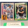 Image 1 : (2) Vintage OPC MLB Baseball Cards: Winfield & Canseco (Topps)