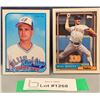Image 1 : (2) Vintage OPC Topps MLB basball Cards: Blue Jays Jimmy Key & Maddux