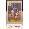 Image 1 : Bo Jackson 1987 Topps Rookie MLB Baseball card
