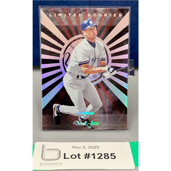 Derek Jeter Rare Chrome Limited edition Rookie baseball Card