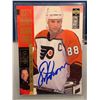 Image 1 : Eric Lindros Autographed Hockey card