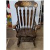 Image 1 : * Vintage Rocking Chair - 49" High x 32" Runner Length - Pickup Only