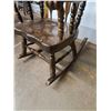Image 2 : * Vintage Rocking Chair - 49" High x 32" Runner Length - Pickup Only