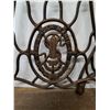 Image 3 : * (2) Vintage Metal Singer Sewing Station Legs - 28.5" High, Rusted Spare Tire Carrier - Pickup Only