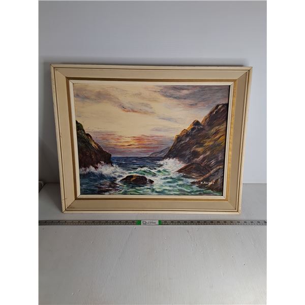 Oil Painting by H.Forbes-28"x22"