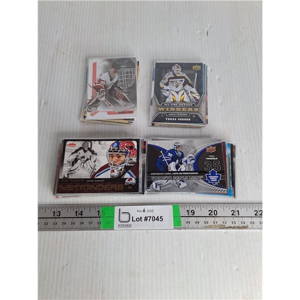 Assorted Hockey Cards- All Goalies