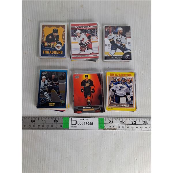 Assorted Hockey Cards Various Years and Players-not all pictured
