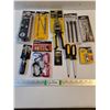 Image 1 : Aviation Tin Snips,6" Socket Adapter Kit,Laser Pro Measuring Tool and more as pictured