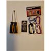 Image 4 : 4 in 1 Laser Pro Measuring Tool,Aviaition Tin Snips,Size Catcher,(2) Screwdrivers and more in pictur