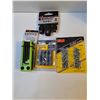 Image 3 : Linoleum Knife,13 Pc. Extra Long Hex Key Set, Flashlight, Assorted tools and hardware as pictured