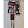 Image 3 : Hi-Torque Ratcheting Screwdriver,Auto Safety Tool,Socket Adapter Set,Pry Tool Kit and more as pictur