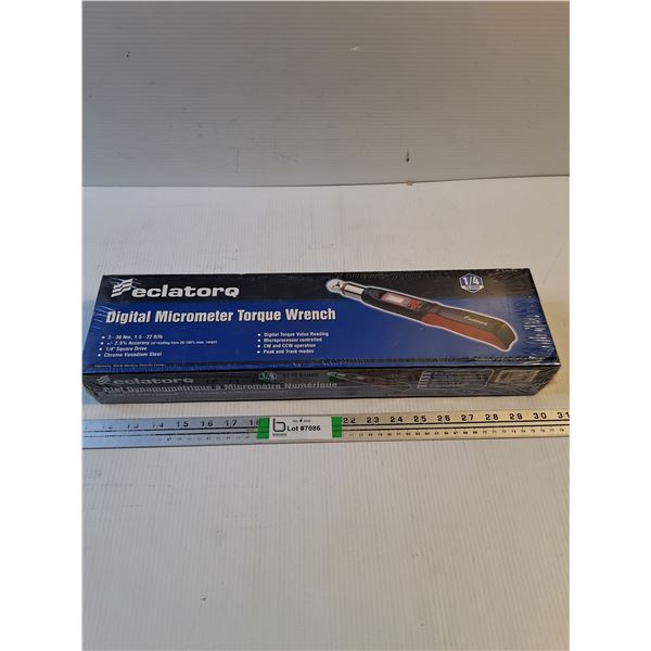 Digital Micrometer Torque Wrench-NOS