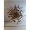 Image 1 : WestClox Starburst Wall Clock 26" - Battery Operated