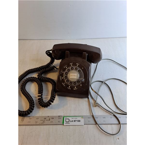 Desk Top Rotary Phone