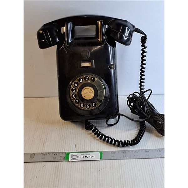Vintage Rotary Wall Phone