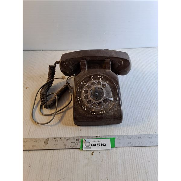Desk Top Rotary Phone