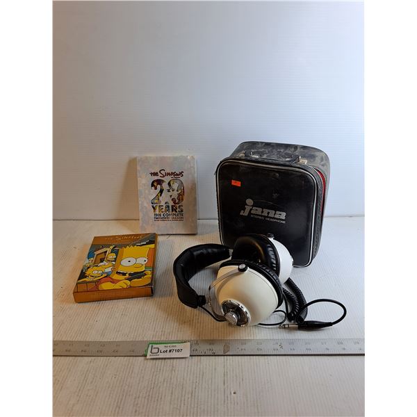 Jana Headphones/ 10th, 20th Seasons Of The Simpsons