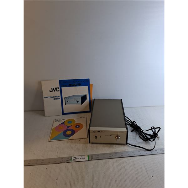 JVC CD-4 Disc Demodulator (Model 4DD-5) - As Is, Does Not Power On