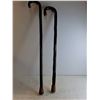 Image 2 : (2) Wooden Canes 31"/ 34"