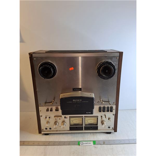 Sony Reel To Reel Tape Recorder - Powers On