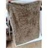 Image 2 : Plaid/ Faux Fur Lined Blanket 48" x 60"