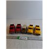 Image 1 : (4) Toy Trucks 5"/ Tonka Van 3.5"