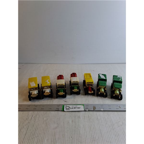 (7) Vintage Readers Digest Classic Toy Cars