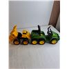 Image 2 : (10) Assorted Toy Cars - Tonka/ John Deere/ CAT