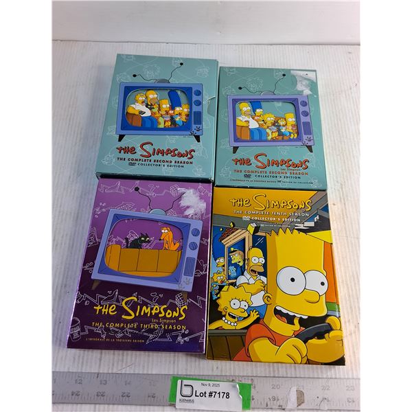 The Simpsons - Seasons 2,3,10 DVDs