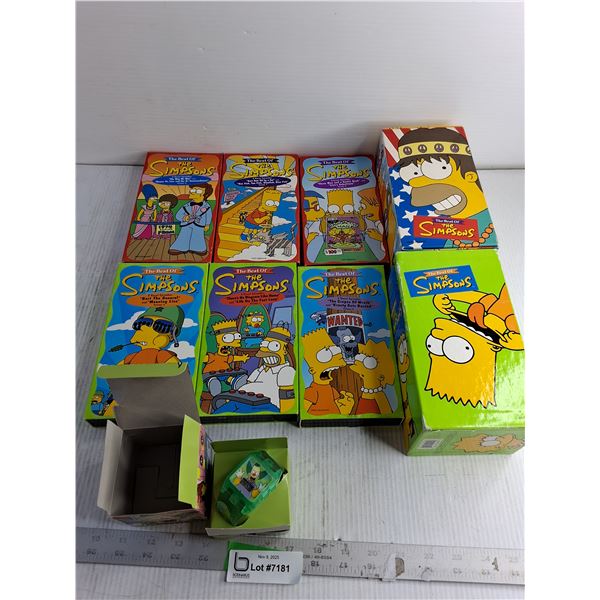 The Best Of The Simpsons - VHS Tapes / Krusty The Clown Watch
