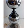 Image 2 : Black and Chrome Colored Lamp 28" Tall