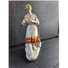 Image 2 : Vintage Porcelain Figurine Of Young Ukrainian Girl 11.5" Tall
