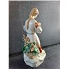 Image 3 : Vintage Porcelain Figurine Of Young Ukrainian Girl 11.5" Tall