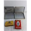 Image 2 : (4) Cigarette Tins - Players/ Dill's Best/ Sweet Caporal