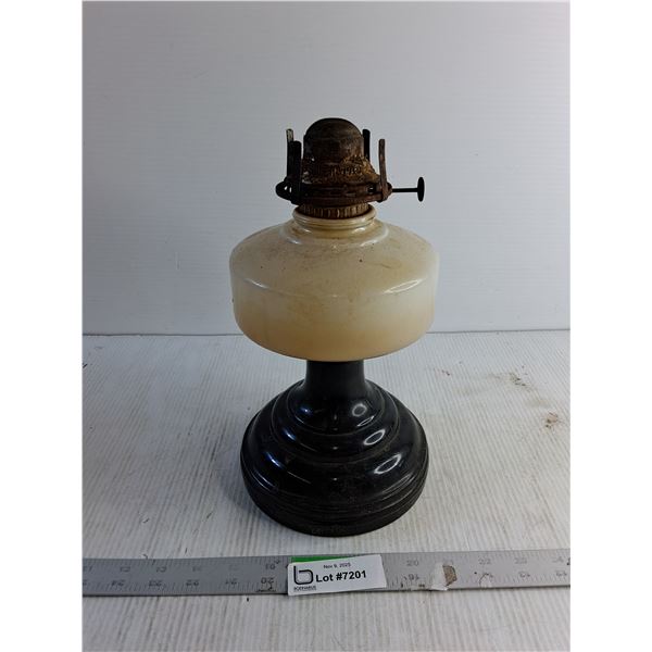 Antique Oil Lamp 11.5"