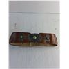 Image 4 : Vintage Leather Belt 32" Long/ 3 1/4" Wide