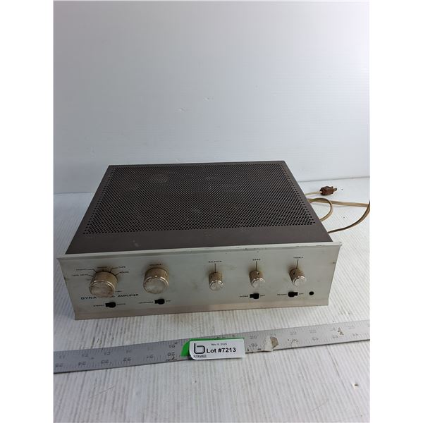 "Dyna" Stereo Amplifier (Powers On)