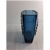 Image 3 : Bohemian Sklo Union Glass Vase (1960's) 7" Tall