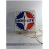 Image 1 : "Royalite" Electrical Plastic Wall Clock (Powers On) 16" x 16" - As Is